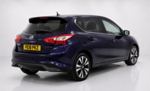 2018 Nissan Pulsar 1.2 Dig-T N-Connecta Euro 6 (s/s) 5dr in Blue — image 5