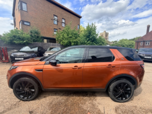 2019 Land Rover Discovery Sport Td4 Hse in Orange — image 3