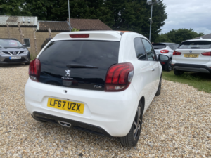 2017 Peugeot 108 1.2 Puretech Roland Garros in White — image 3
