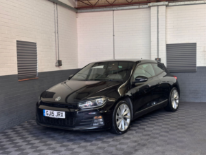 2015 Volkswagen Scirocco 2.0 Tdi Bluemotion Tech Gt Hatchback 3dr Diesel Manual Euro 6 (s/s) (150 Ps) in Black — image 2