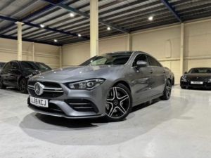 2019 Mercedes-Benz Cla 2.0 Cla35 Amg Coupe 7g-Dct 4matic Euro 6 (s/s) 4dr in Grey — image 4