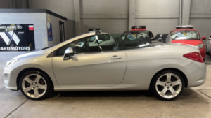 2011 Peugeot 308 Cc 2.0 Hdi Gt Diesel Convertible Silver 2dr Rare Car+summer Ready in Silver — image 3