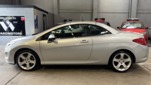 2011 Peugeot 308 Cc 2.0 Hdi Gt Diesel Convertible Silver 2dr Rare Car+summer Ready in Silver — image 4