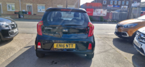 2016 Kia Picanto 1.0 1 Hatchback 5dr Petrol Manual Euro 6 (65 Bhp) in Black — image 5