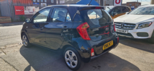 2016 Kia Picanto 1.0 1 Hatchback 5dr Petrol Manual Euro 6 (65 Bhp) in Black — image 6