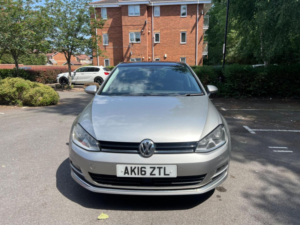 2016 Volkswagen Golf 1.6 Tdi Bluemotion Tech Gt Edition Euro 6 (s/s) 5dr in Silver — image 3