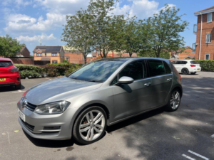 2016 Volkswagen Golf 1.6 Tdi Bluemotion Tech Gt Edition Euro 6 (s/s) 5dr in Silver — image 4
