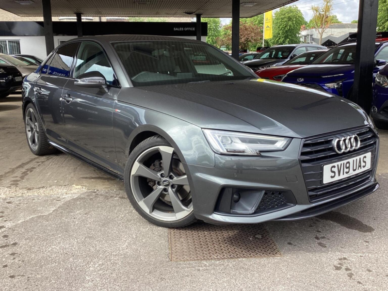 2019 Audi A4 2.0 Tfsi 35 Black Edition Euro 6 (s/s) 4dr in Grey — image 1