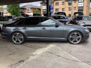 2019 Audi A4 2.0 Tfsi 35 Black Edition Euro 6 (s/s) 4dr in Grey — image 2