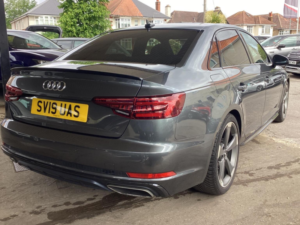 2019 Audi A4 2.0 Tfsi 35 Black Edition Euro 6 (s/s) 4dr in Grey — image 4