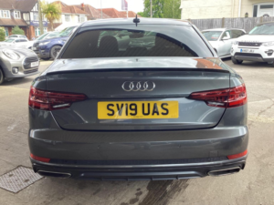 2019 Audi A4 2.0 Tfsi 35 Black Edition Euro 6 (s/s) 4dr in Grey — image 5