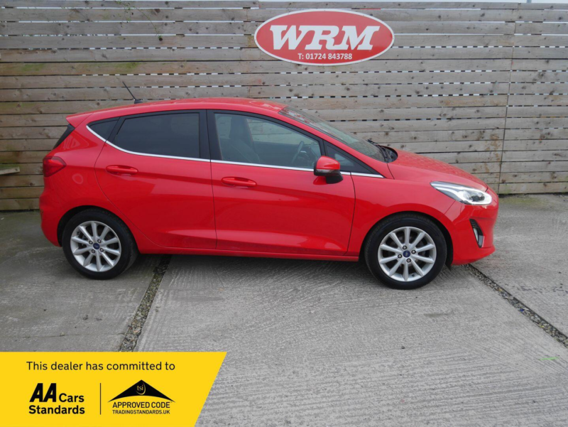 2017 Ford Fiesta 1.0t Ecoboost Titanium Hatchback 5dr Petrol Manual Euro 6 (s/s) (125 Ps) in Red — image 1