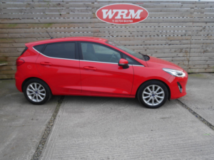 2017 Ford Fiesta 1.0t Ecoboost Titanium Hatchback 5dr Petrol Manual Euro 6 (s/s) (125 Ps) in Red — image 3