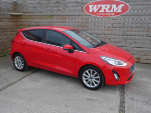 2017 Ford Fiesta 1.0t Ecoboost Titanium Hatchback 5dr Petrol Manual Euro 6 (s/s) (125 Ps) in Red — image 4
