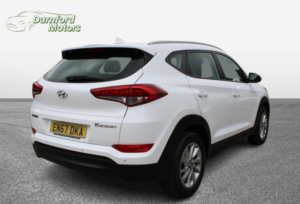 2017 Hyundai Tucson 1.7 Tucson Se Nav 1.7 D 116ps Bd +fss in White — image 4