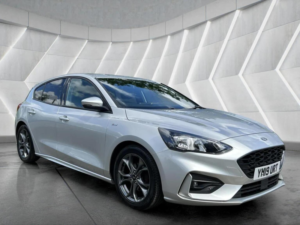 2019 Ford Focus 1.0t Ecoboost St-Line Euro 6 (s/s) 5dr in Silver — image 3