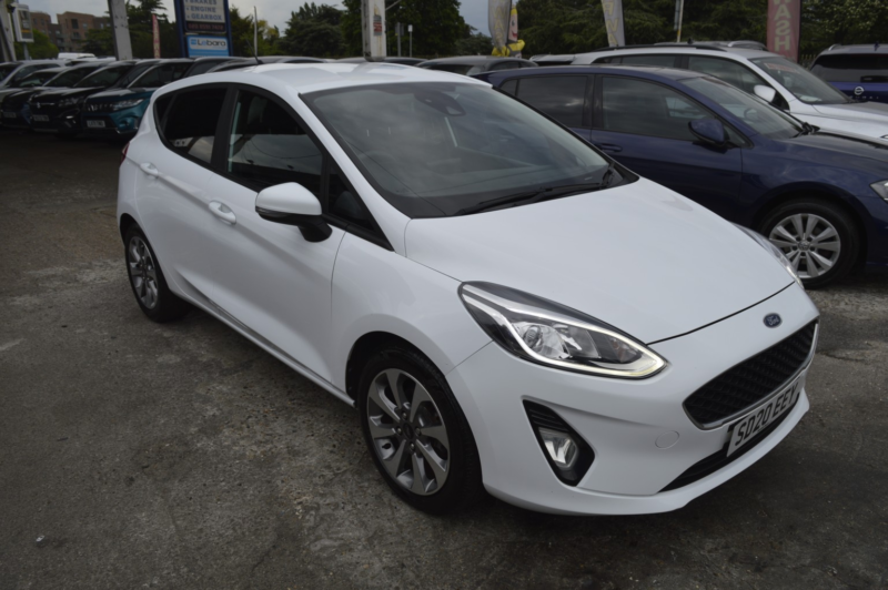 2020 Ford Fiesta 1.0 T Ecoboost Trend in White — image 1