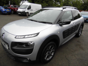 2017 Citroen C4 Cactus 1.2 Puretech Flair Euro 6 5dr (euro 6) in Silver — image 3