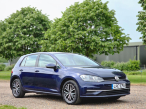 2017 Volkswagen Golf 1.4 Tsi Bluemotion Tech Se DSG Euro 6 (s/s) 5dr in Blue — image 2