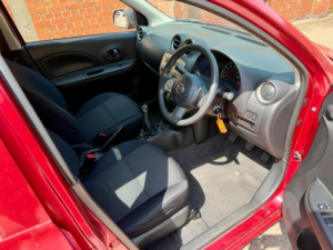 2011 Nissan Micra 1.2 12v Visia Euro 5 5dr in Red — image 3