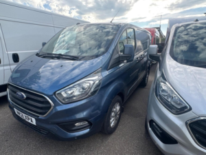 2021 Ford Transit Custom 2.0 280 Ecoblue Limited Auto L1 H1 Euro 6 (s/s) 5dr in Blue — image 2