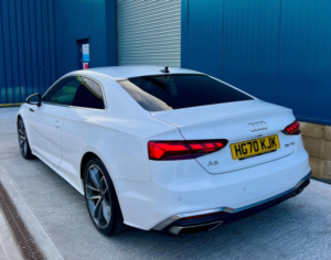 2021 Audi A5 2.0 Tdi 35 S Line S Tronic Euro 6 (s/s) 2dr in White — image 2