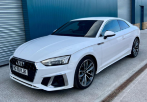 2021 Audi A5 2.0 Tdi 35 S Line S Tronic Euro 6 (s/s) 2dr in White — image 3