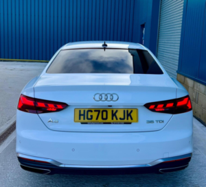2021 Audi A5 2.0 Tdi 35 S Line S Tronic Euro 6 (s/s) 2dr in White — image 4