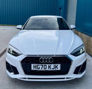 2021 Audi A5 2.0 Tdi 35 S Line S Tronic Euro 6 (s/s) 2dr in White — image 5