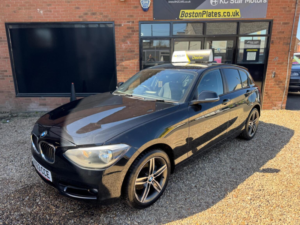 2013 BMW 1 Series 1.6 114d Sport Euro 5 (s/s) 5dr in Black — image 2