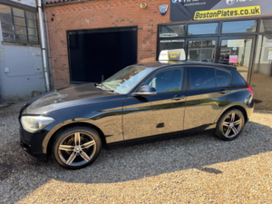 2013 BMW 1 Series 1.6 114d Sport Euro 5 (s/s) 5dr in Black — image 4