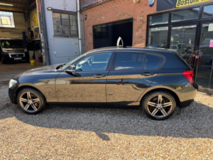 2013 BMW 1 Series 1.6 114d Sport Euro 5 (s/s) 5dr in Black — image 6