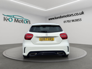 2017 Mercedes-Benz A Class 1.6 A180 Amg Line Euro 6 (s/s) 5dr in White — image 5