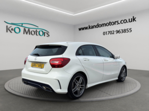 2017 Mercedes-Benz A Class 1.6 A180 Amg Line Euro 6 (s/s) 5dr in White — image 6