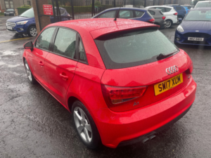 2017 Audi A1 1.4 Tfsi Sport Sportback 5dr Petrol Manual Euro 6 (s/s) (125 Ps) in Red — image 6
