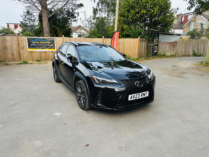 2023 Lexus Ux 2.0 250h F Sport Design E-CVT Euro 6 (s/s) 5dr in Black — image 6