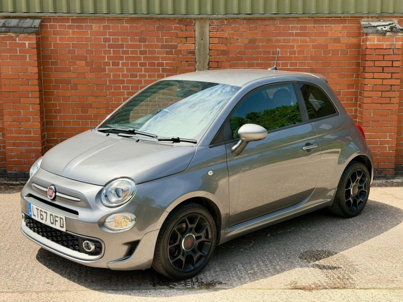 2017 Fiat 500 1.2 S Dualogic Euro 6 (s/s) 3dr in Grey — image 1