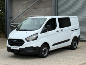 2023 Ford Transit Custom 2.0 300 Ecoblue Leader Crew Van L1 H1 Euro 6 (s/s) 5dr in White — image 3