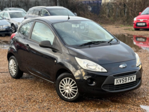 2009 Ford Ka 1.2 Studio Euro 4 3dr in Black — image 2