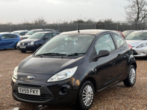 2009 Ford Ka 1.2 Studio Euro 4 3dr in Black — image 4