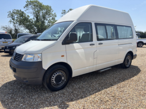 2007 Volkswagen Transporter Wheelchair Accessible Wav Camper Conversion High Top 2.5 Tdi Pd T32 in White — image 6