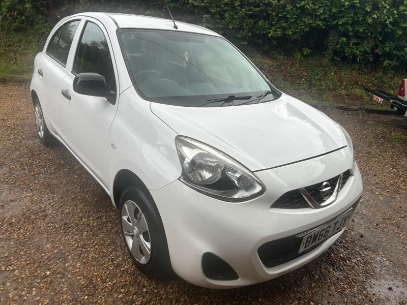 2016 Nissan Micra 1.2 Visia in White — image 1