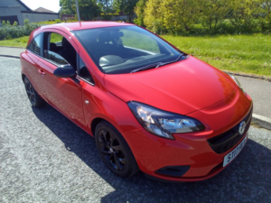 2017 Vauxhall Corsa 1.4 I Ecoflex Sting in Red — image 3