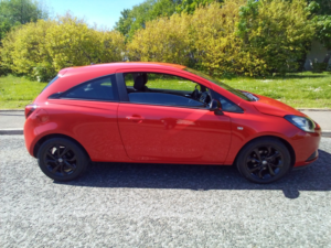 2017 Vauxhall Corsa 1.4 I Ecoflex Sting in Red — image 4