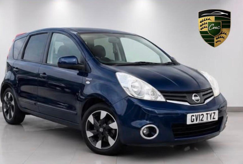 2012 Nissan Note 1.6 16v N-Tec+ Auto Euro 5 5dr in Blue — image 1