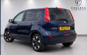 2012 Nissan Note 1.6 16v N-Tec+ Auto Euro 5 5dr in Blue — image 3