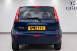 2012 Nissan Note 1.6 16v N-Tec+ Auto Euro 5 5dr in Blue — image 4