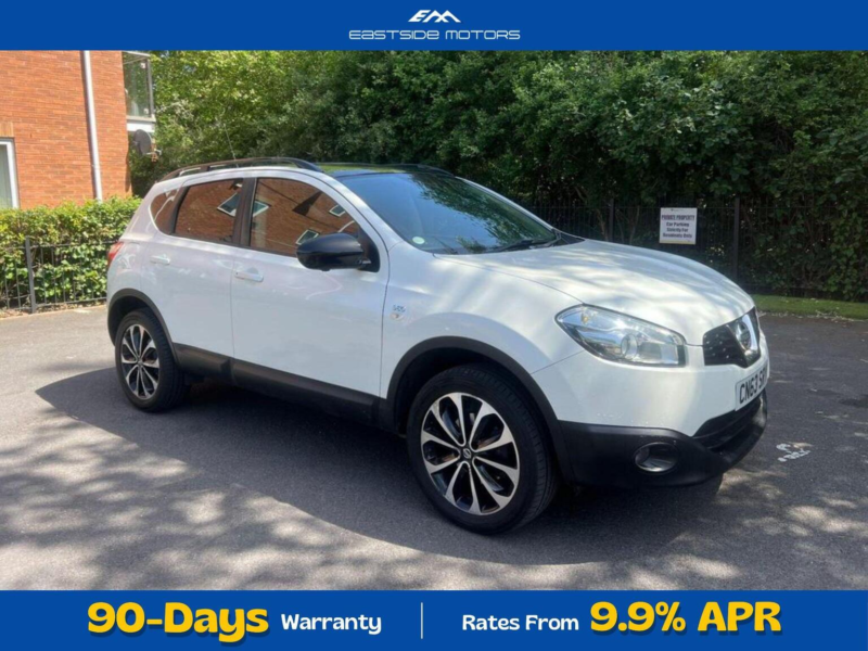 2013 Nissan Qashqai 1.6 360 2WD Euro 5 5dr in White — image 1