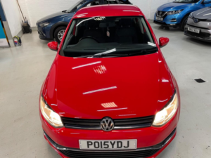 2015 Volkswagen Polo 1.0 Bluemotion Tech Se Euro 6 (s/s) 5dr in Red — image 6