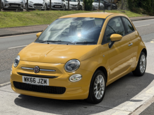 2016 Fiat 500 1.2 500 Pop Star 1.2 69hp in Yellow — image 4